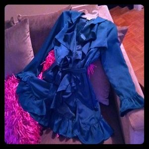 Bell sleeves & Ruffle coat by lulumari